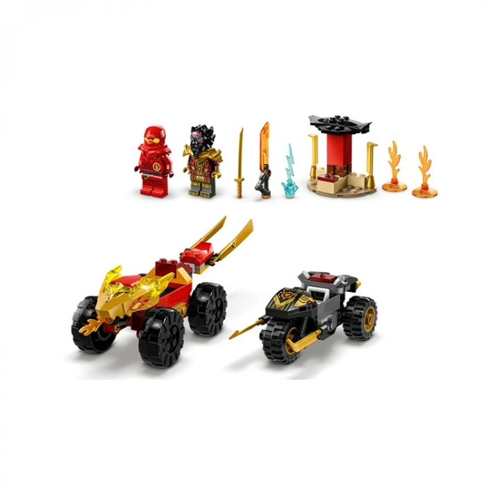 LEGO NINJAGO 71789 LAİ VE RASIN ARABA VE MOTORSİKLET SAVAŞI