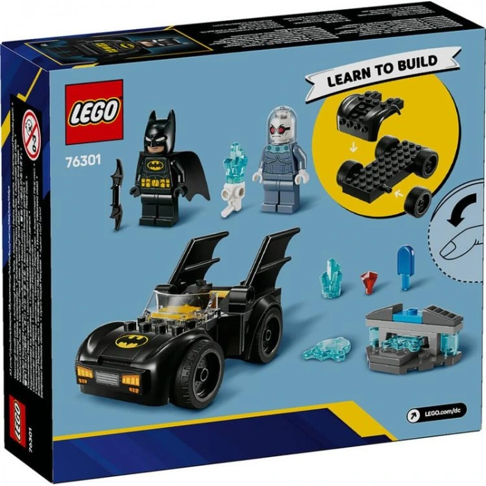 LEGO TECHNIC 76301 BATMAN & BATMOBILE VS. MR. FREEZE 63 PARÇA 4+