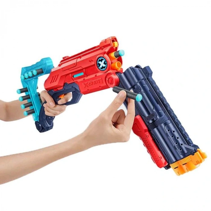 SUNMAN ZURU 36437 X-SHOT EXCEL VIGILANTE SÜNGER ATAN SİLAH 24 MERMİ