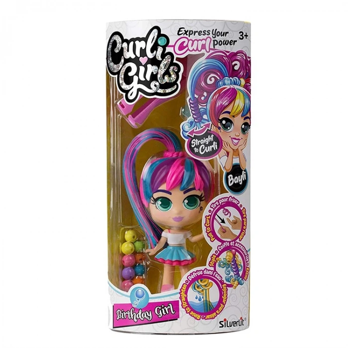 NECO SILVERLIT 82082 CURLI GIRLS TEKLİ BEBEK