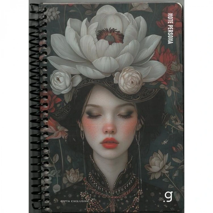 GIPTA NOTE PERSONA SPİRALLİ SERT KAPAK 17X24 100YP ÇİZGİLİ DEFTER - 7339