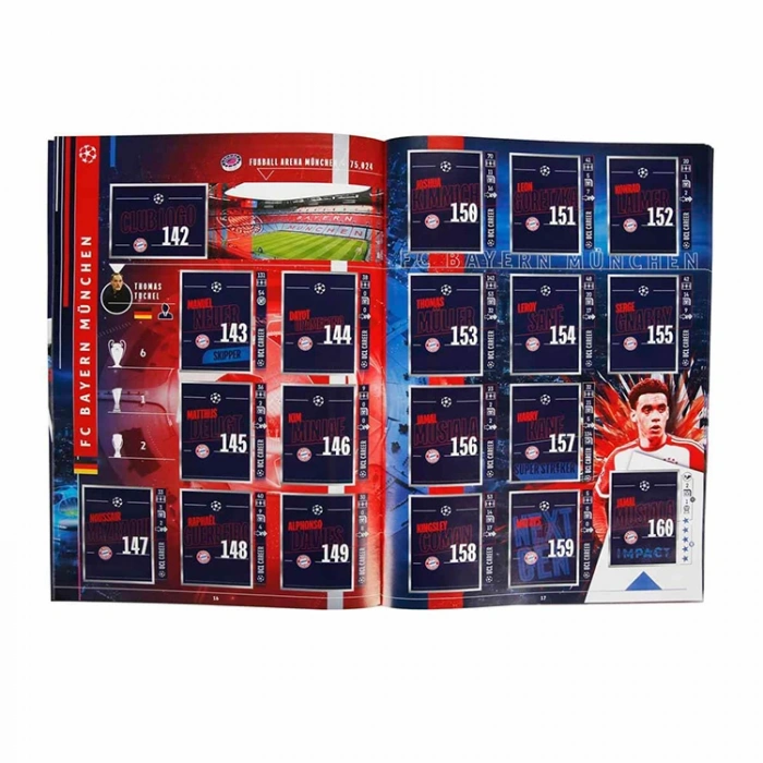 MYTHOS ŞAMPİYONLAR LİGİ 2023-2024 SEZONU RESMİ STICKER ALBÜMÜ