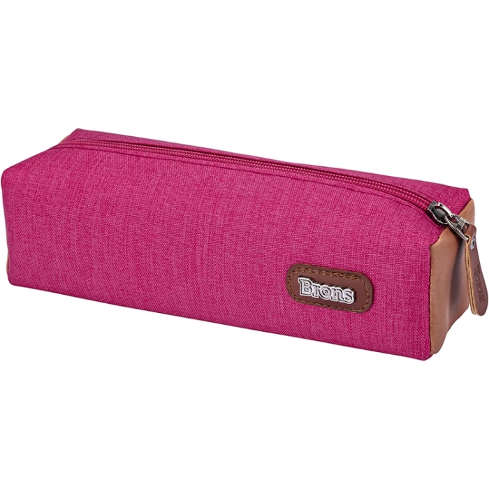BRONS BR-3015 KÖŞELİ TEK GÖZLÜ KALEM ÇANTASI