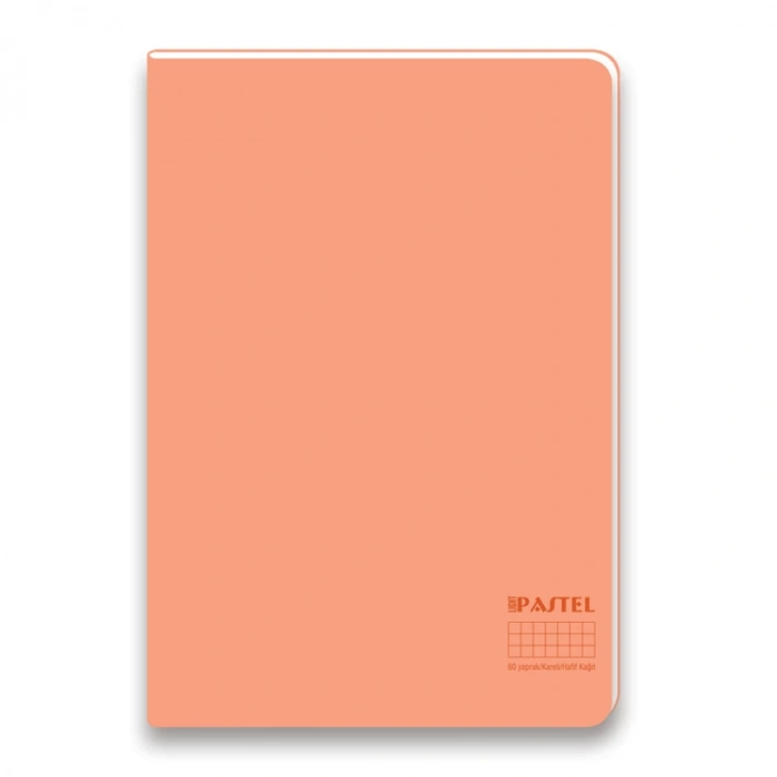 KESKİN PASTEL DİKİŞLİ PP KAPAK LIGHT DEFTER A4 60 YP. KARELİ