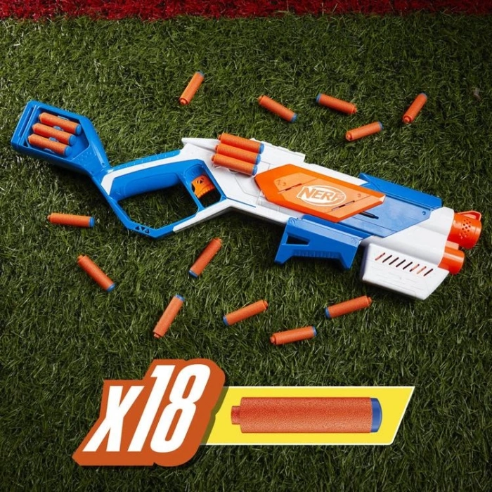 HASBRO G0218 NERF N SERİSİ STRİKEBACK SÜNGER ATAN SİLAH 18 MERMİ 8+