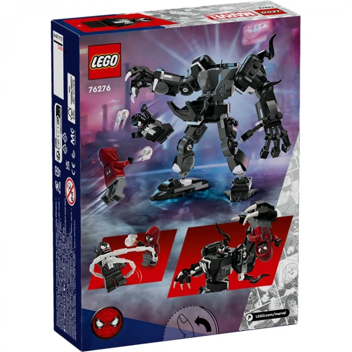 LEGO 76276 MARVEL  VENOM ROBOT ZIRHI MILES MORALES’ E KARŞI 134 PARÇA 6+