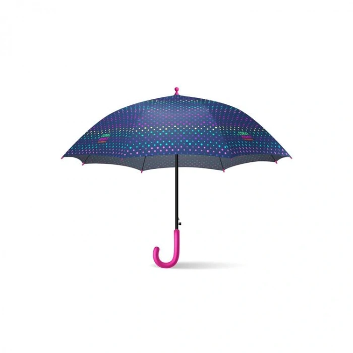 CORAL HIGH 12668 KIDS LACİVERT RENKLİ PUANTİYELİ ÇOCUK ŞEMSİYESİ
