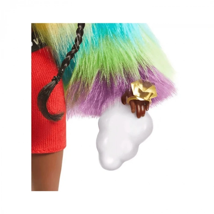 MATTEL GRN27/GVR04 BARBİE EKSTRA RENKLİ CEKETLİ BEBEK