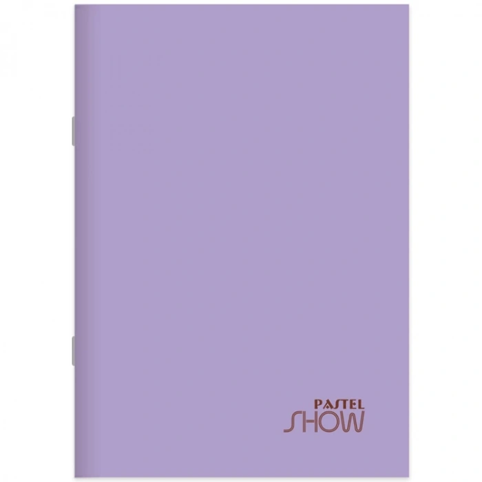 KESKİN PASTEL SHOW PP KAPAK DİKİŞLİ DEFTER A4 40 YP. ÇİZGİLİ  324601-99