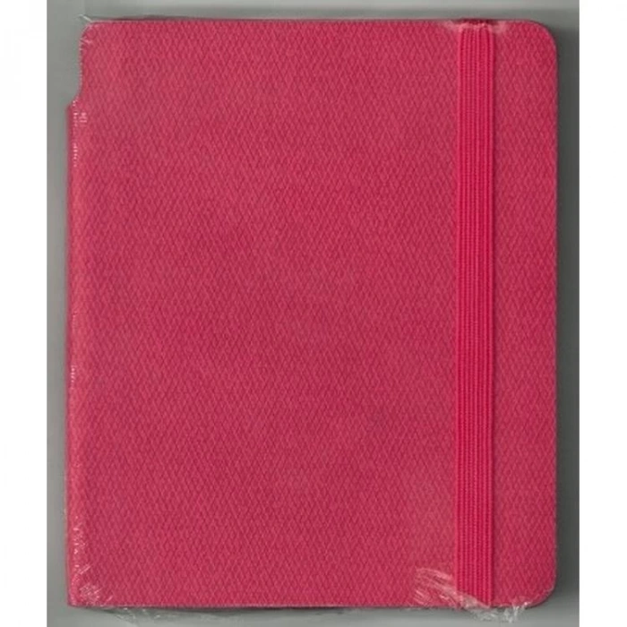 LİZY LİZ-CSRT10 CASTRİES SIRTTAN KALEMLİKLİ SUNİ DERİ 10X14 ÇİZGİLİ DEFTER