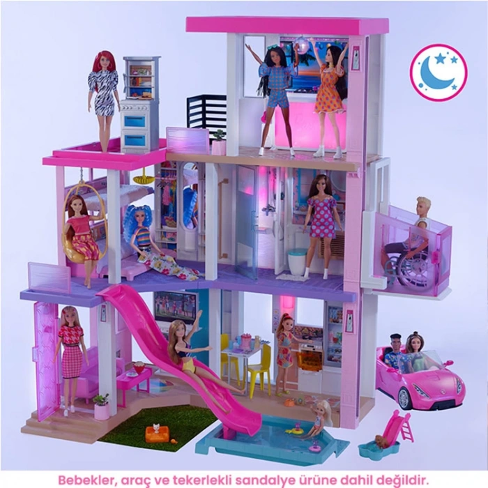 MATTEL GRG 93 BARBIENİN SESLİ VE  IŞIKLI RÜYA EVİ