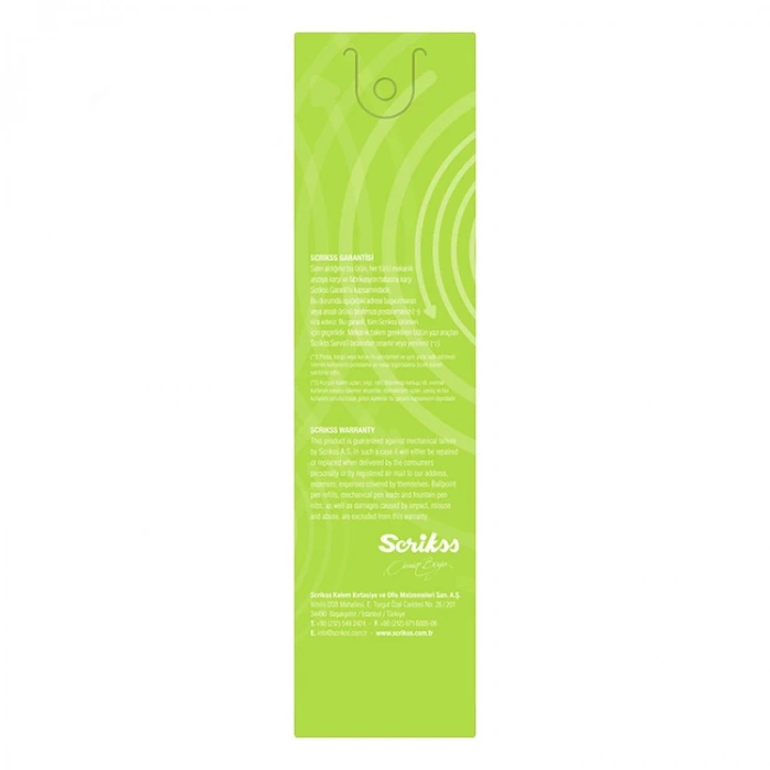 SCRIKSS TWIST VERSATİL KALEM 0.7 ŞEFFAF AMBALAJ YEŞİL