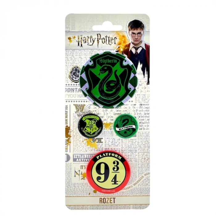 HARRY POTTER lLİSANSLI KARIŞIK BOY ROZET 4LÜ