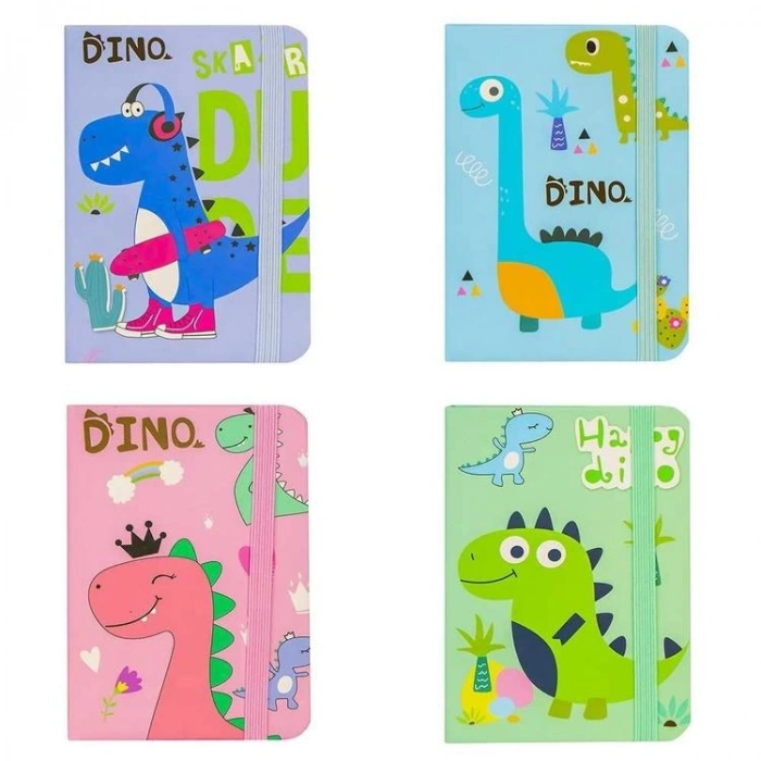 MİKRO A7-08 DİNOZORLAR A7 ÇİZGİLİ 80YP NOT DEFTERİ