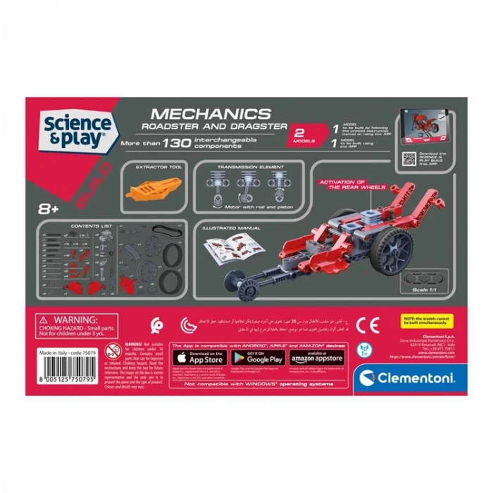 CLEMENTONI 75079 MEKANİK LABORATUVARI ROADSTER & DRAGSTER
