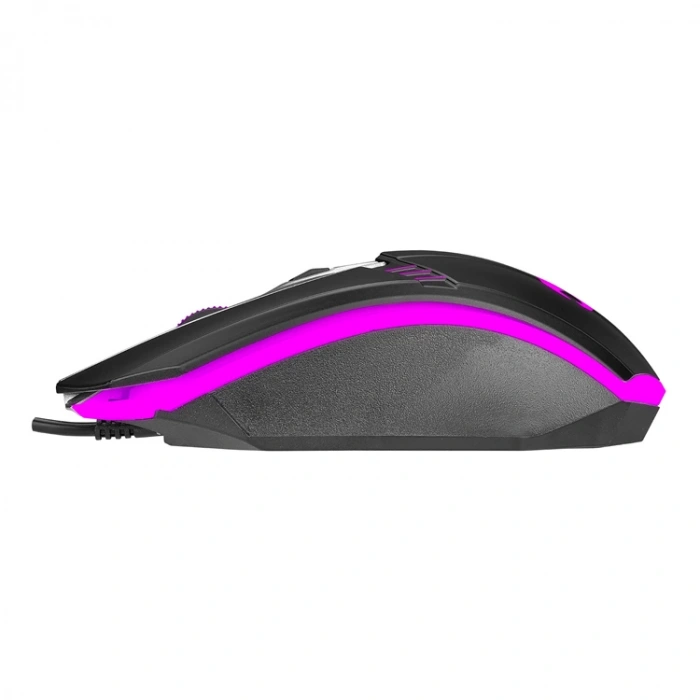 EVEREST SM-G97 GANK USB RAİNBOW IŞIKLI KABLOLU OYUNCU MOUSE SİYAH