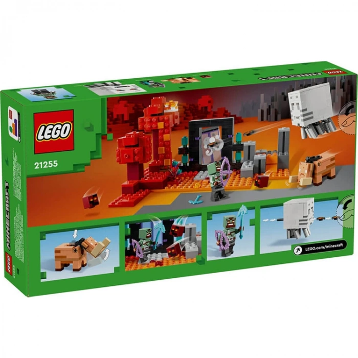 LEGO MINECRAFT 21255 NETHER GEÇİDİ PUSUSU 352 PARÇA