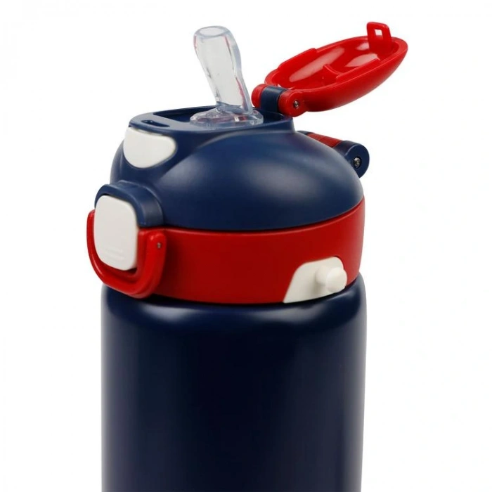 VAGONLİFE DILLER PASLANMAZ ÇELİK PİPETLİ/PİPETSİZ KULLANIM MATARA/TERMOS 9073 700ML BLUE