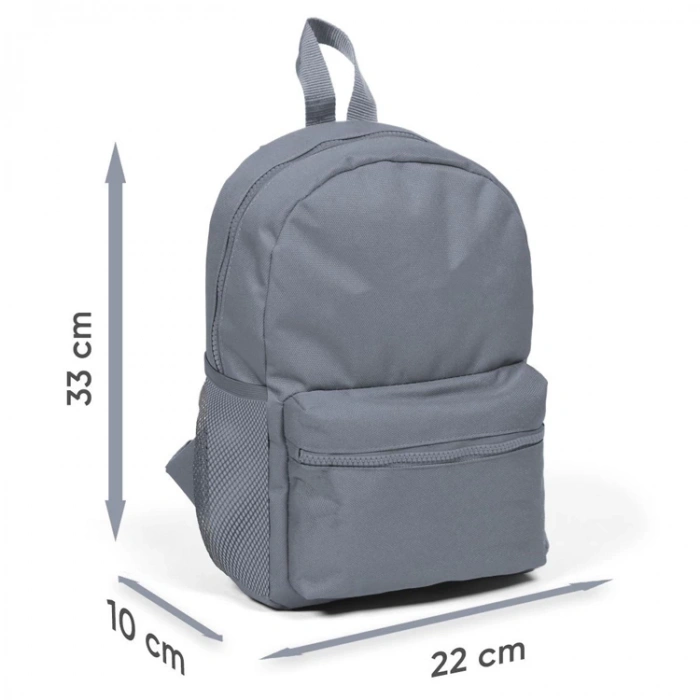 CORAL HIGH 23548 KIDS GRİ TURUNCU RENK GEÇİŞLİ İKİ BÖLMELİ MİNİK YUVA SIRT ÇANTASI