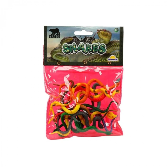 SUNMAN SUN-RST-CRZ-FİGÜR BÖCEK/YILAN KÇK.POŞET 6A.