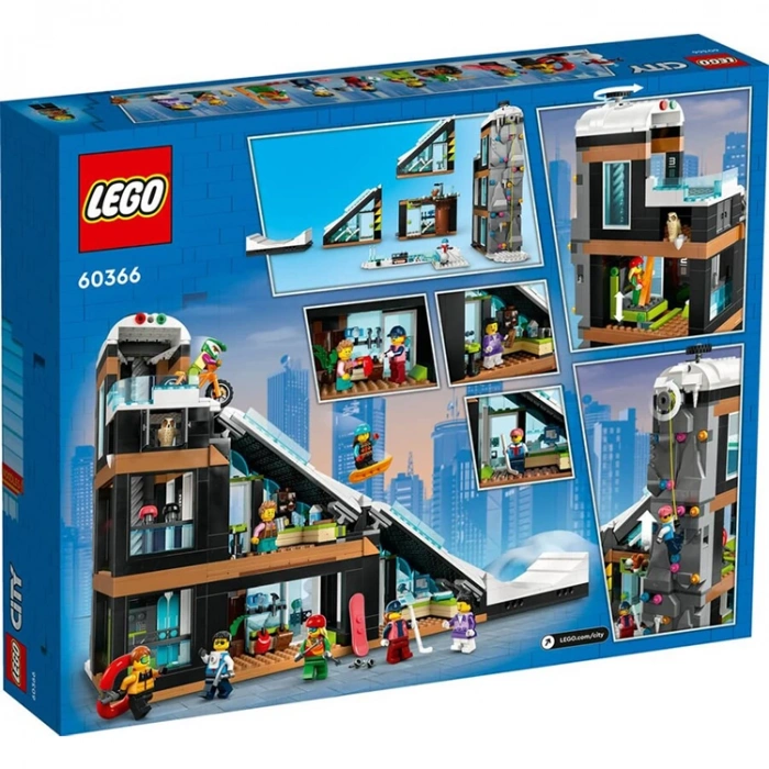 LEGO CITY 60366 KAYAK VE DAĞCILIK MERKEZİ 1045 PARÇA