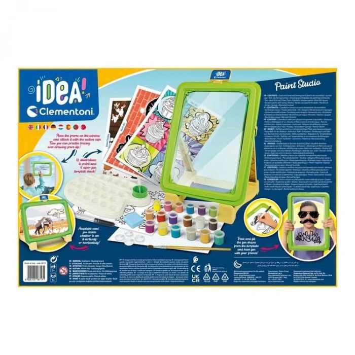 CLEMENTONI 18717 IDEA RESİM ATÖLYESİ 7+