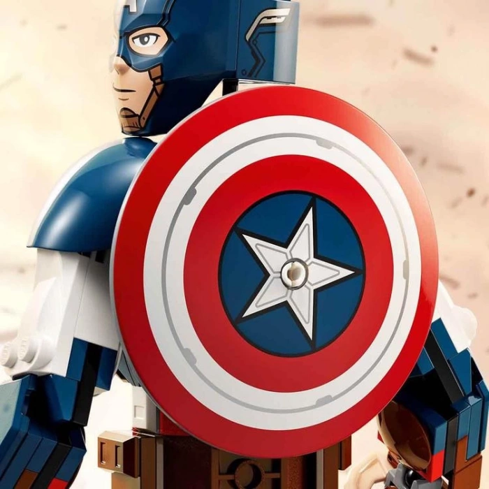 LEGO MARVEL 76258 AVENGERS CAPTAIN AMERICA CONSTRUCTION FİGÜR 310 PARÇA 8+