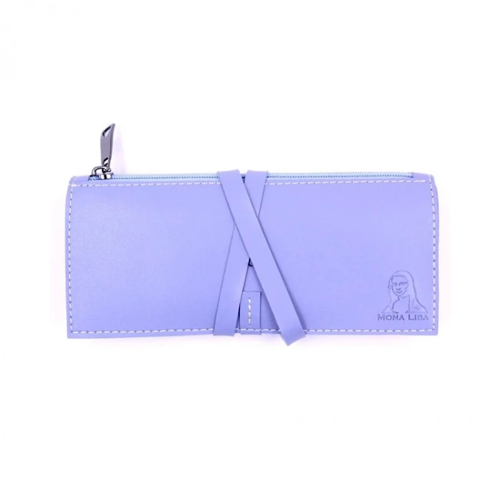 SÜDOR KN09 MONALİSA FERMUARLI DERİ RULO KALEMLİK EKO