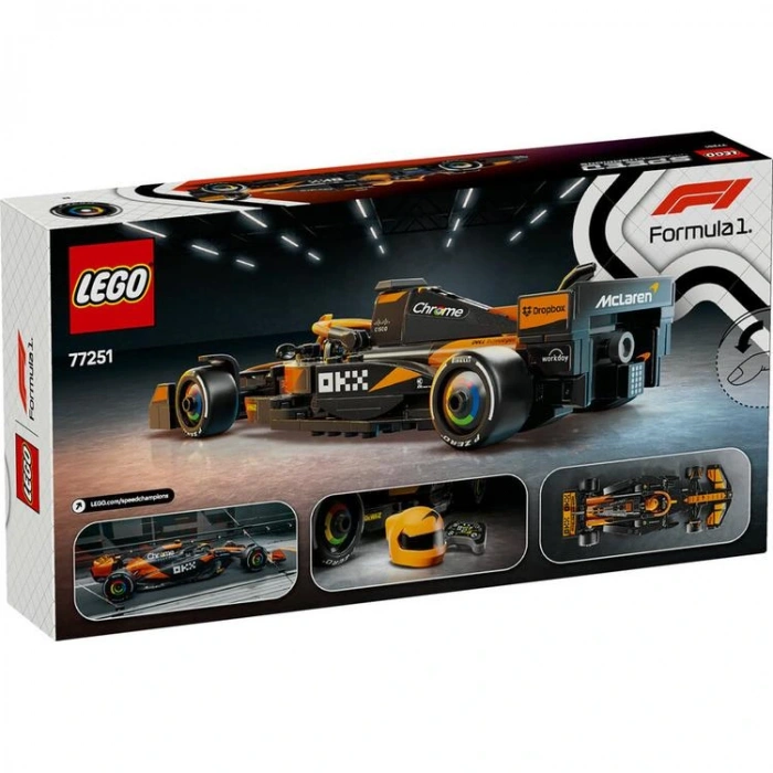 LEGO SPEED CHAMPIONS 77251 MCLAREN F1 TEAM MCL38 YARIŞ ARABASI 269 PARÇA 10+