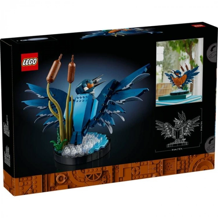 LEGO ICON 10331 KINGFISHER BIRD - YALIÇAPKINI KUŞU 834 PARÇA  18+