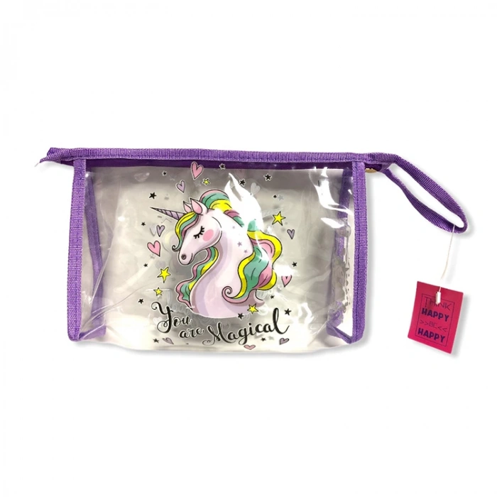 KAHRAMAN KİWOO DESİNG ŞEFFAF EL ÇANTASI - FS0012