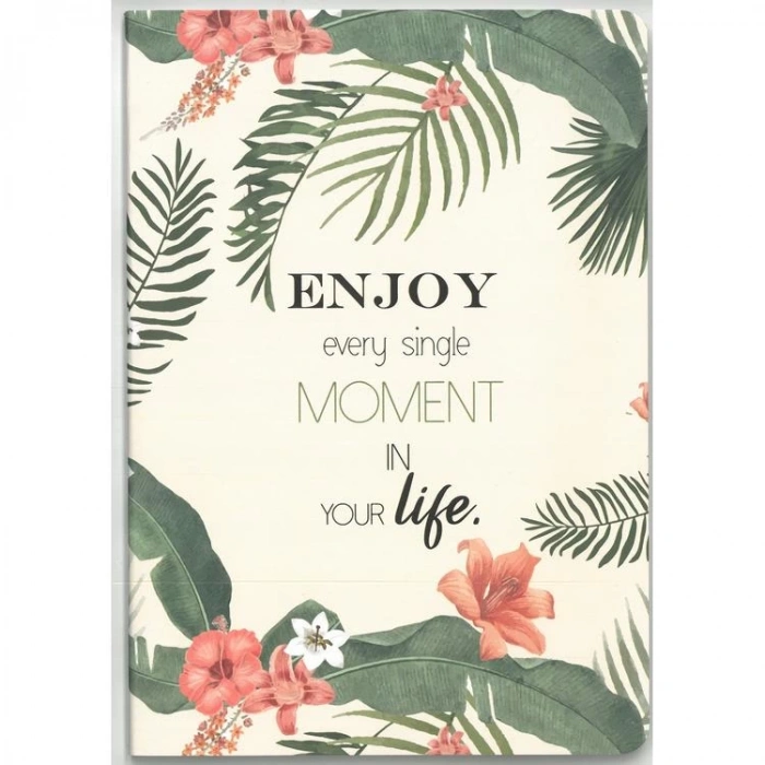 LİZ TDA5L İPLİK DİKİŞLİ KARTON KAPAK A5 50YP. ÇİZGİLİ DEFTER