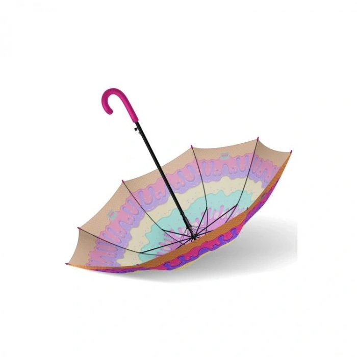 CORAL HIGH 12661 KIDS RENGARENK DONDURMA DESENLİ ÇOCUK ŞEMSİYESİ