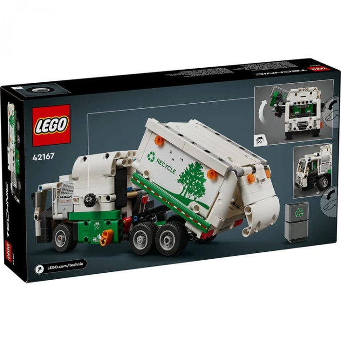 LEGO TECHNIC 42167 MACK LR ELEKTRİC ÇÖP KAMYONU 503 PARÇA