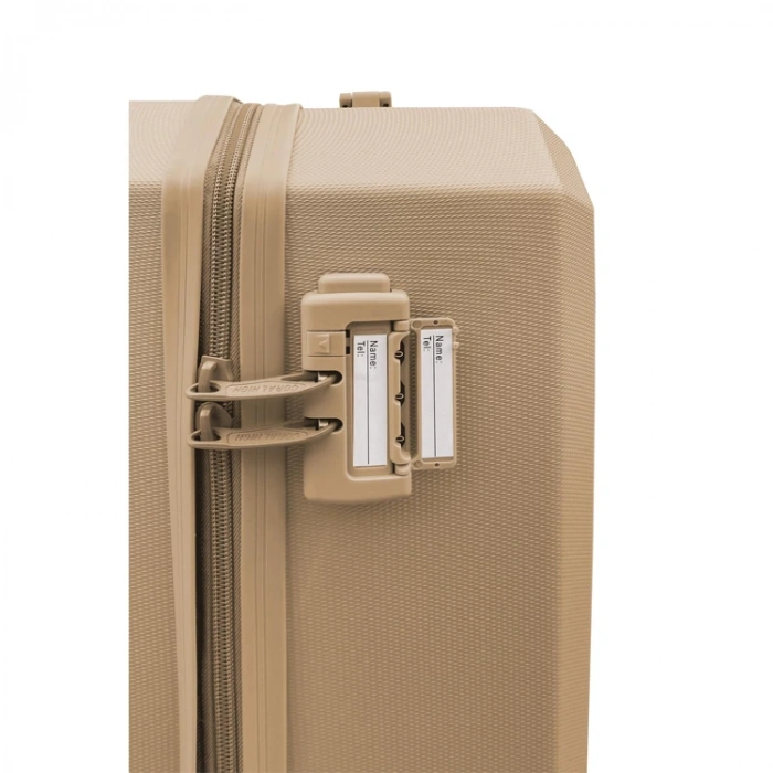 CORAL HIGH 16633 DIAMOND VALİZ BÜYÜK BOY LATTE