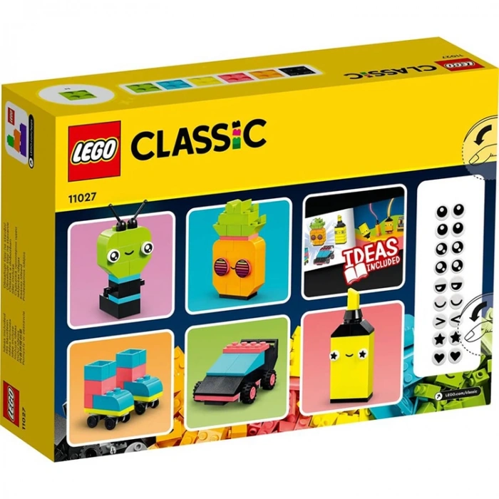 LEGO CLASSIC 11027 YARATICI NEON EĞLENCE 333 PARÇA