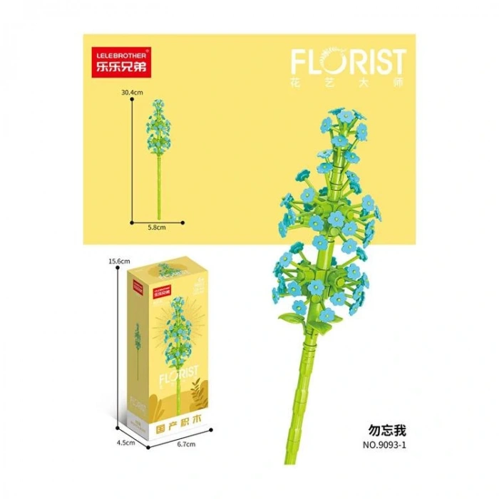 LELEBROTHER 9093 ÇİÇEK LEGO - TEKLİ