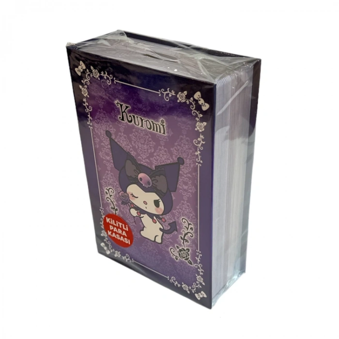 HELLO KİTTY& LİSANSLI KİTAP GÖRÜNÜMLÜ KİLİTLİ GİZLİ KASA KUMBARA