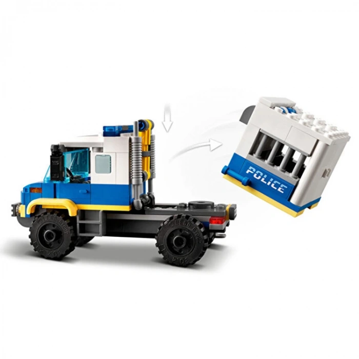 LEGO CITY 60276 MAHKUM NAKLİYE ARACI