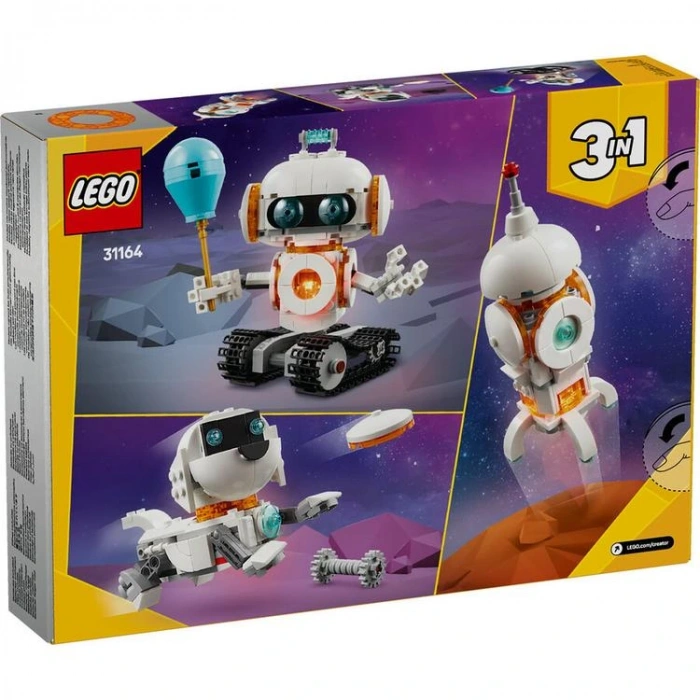 LEGO CREATOR 31164 SPACE CREATOR 3IN1 281 PARÇA 8+