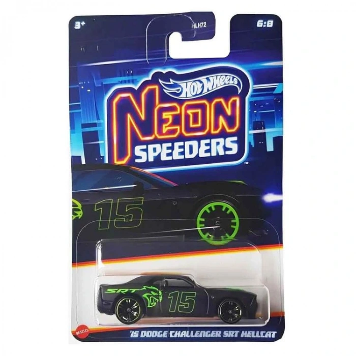 MATTEL HLH72 HOT WHEELS NEON YARIŞLAR TEKLİ ARABALAR 3+ ( ADET)