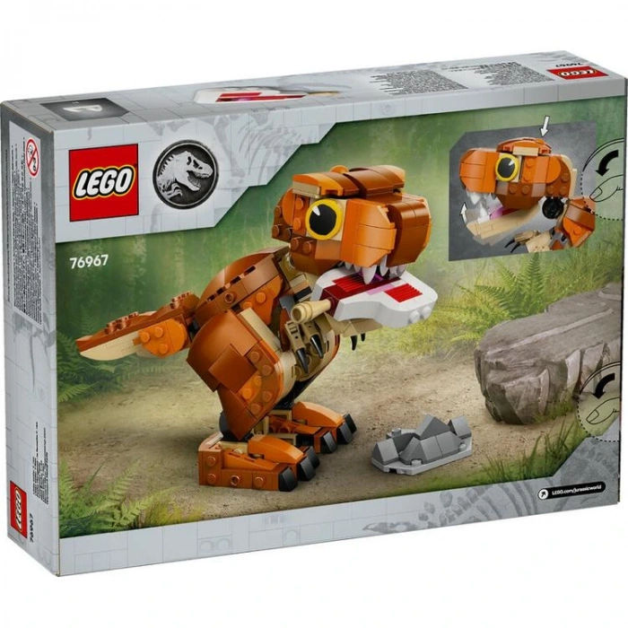 LEGO 76967 JURASSIC WORLD KÜÇÜK EATİE : T REX 317 PARÇA 7+