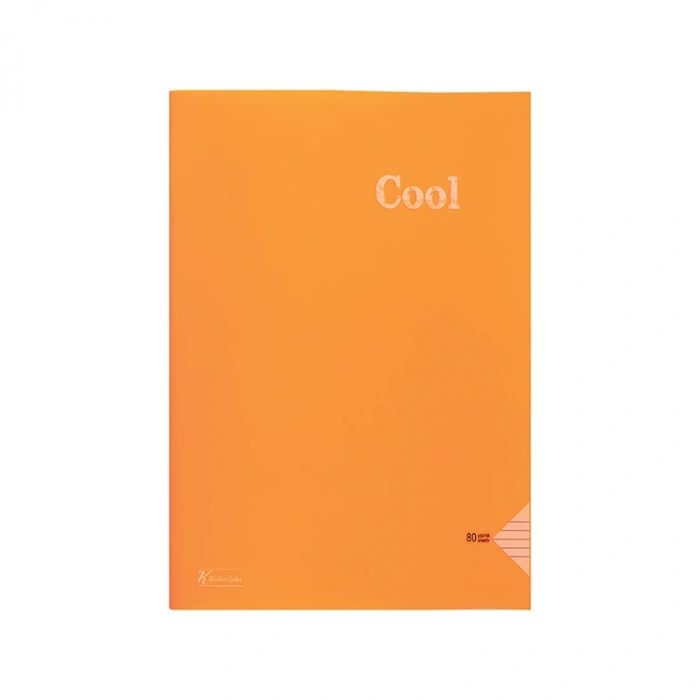 KESKİN COOL DİKİŞLİ PP KAPAK DEFTER A4 60 YP. ÇİZGİSİZ