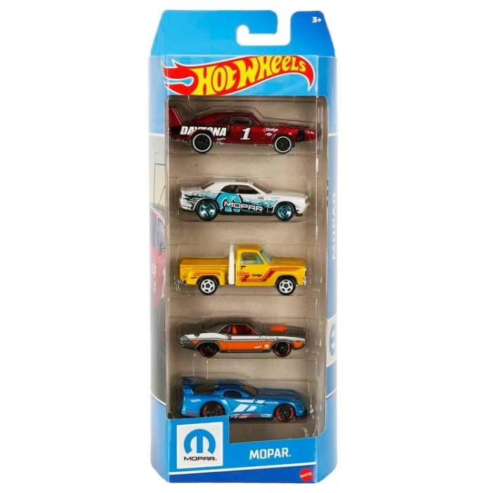 MATTEL HOT WHEELS 01806 5 Lİ ARABA SETİ 3+