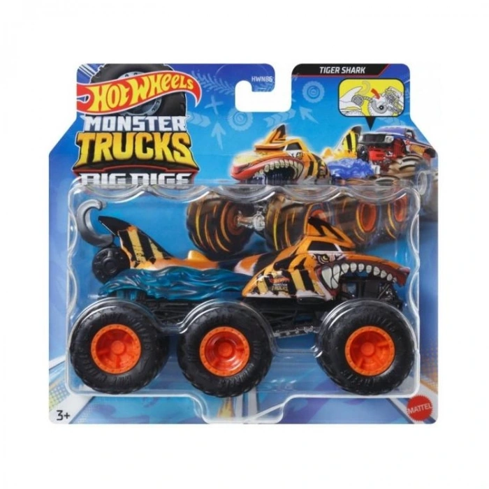 MATTEL HWN86 HOT WHEELS MONSTER TRUCKS BIG RIGS TEKLİ ARAÇ  3+