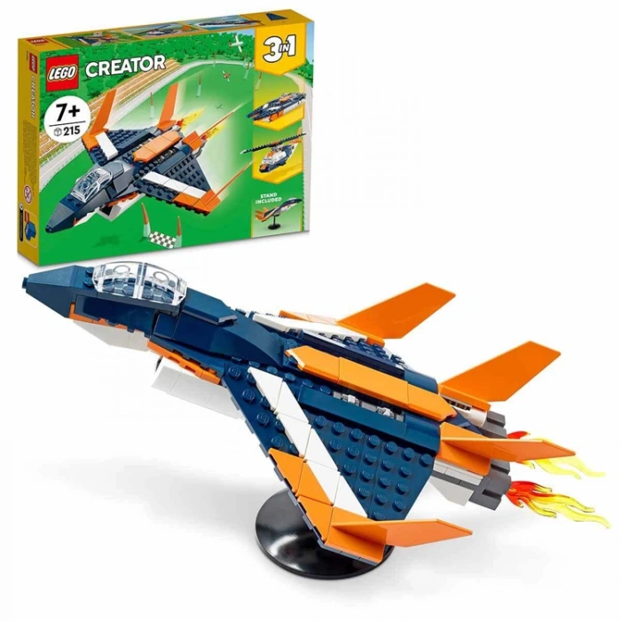 LEGO CREATOR 31126 SUPERSONIC JET