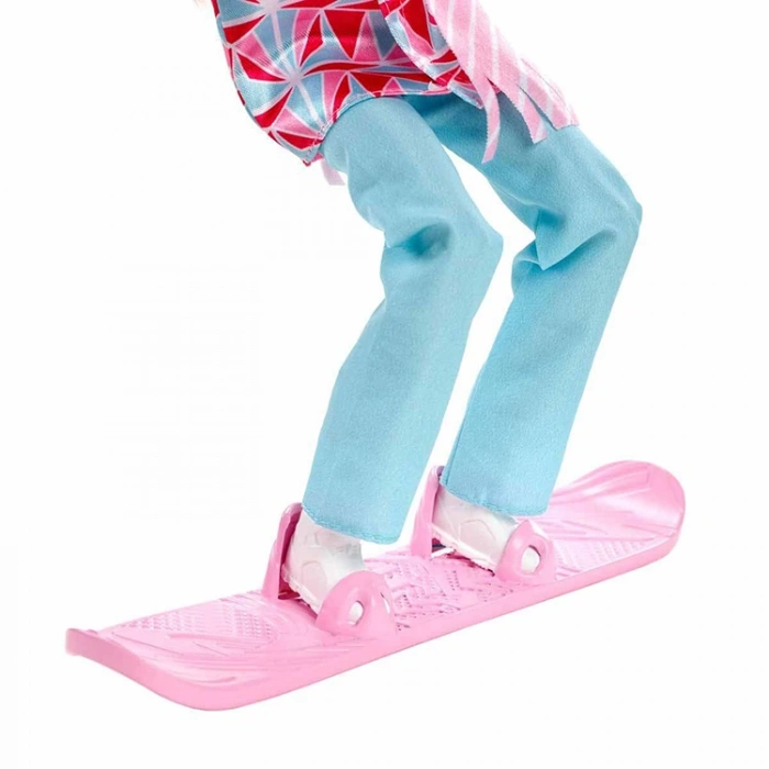 MATTEL HCN30/HCN32 BARBIE BEN BÜYÜYÜNCE SNOWBOARD SPORCUSU BEBEK