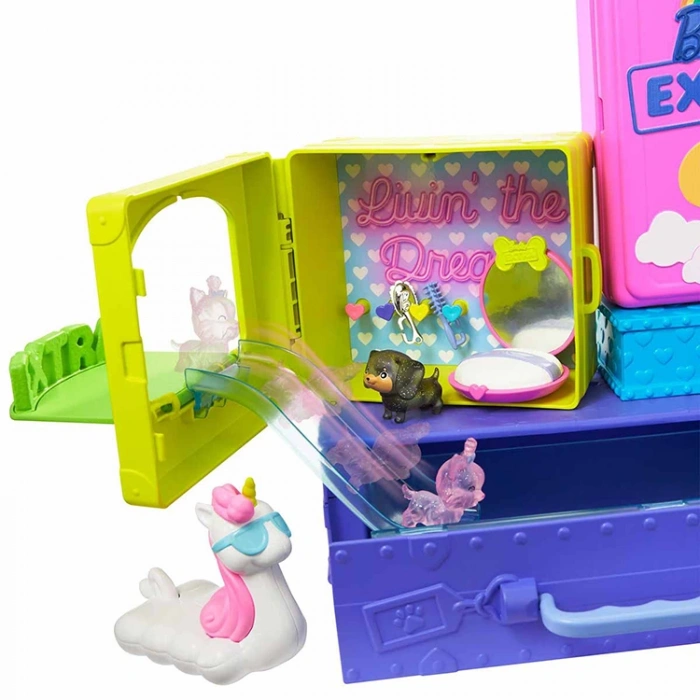 MATTEL HDY91 BARBİE EKSTRA MİNİ HAYVAN DOSTLARININ SEYAHAT MACERALARI