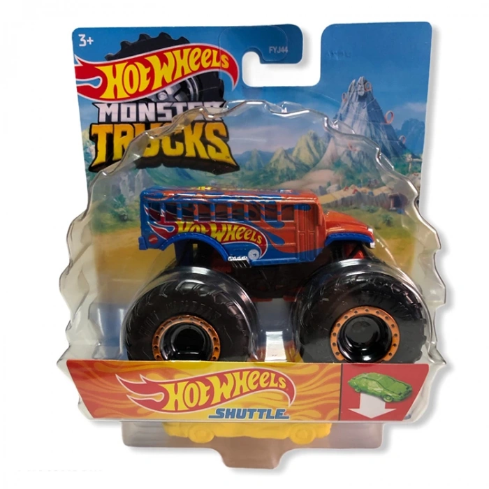 HOT WHEELS  MTL-FY44  MONSTER TRUCKS 1:64 TEKLİ ARABA