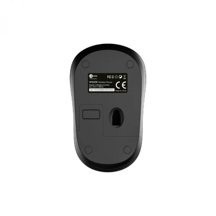 LENOVO LECOO WS206 1200 DPI 3 TUŞLU KABLOSUZ OPTİK MOUSE SİYAH